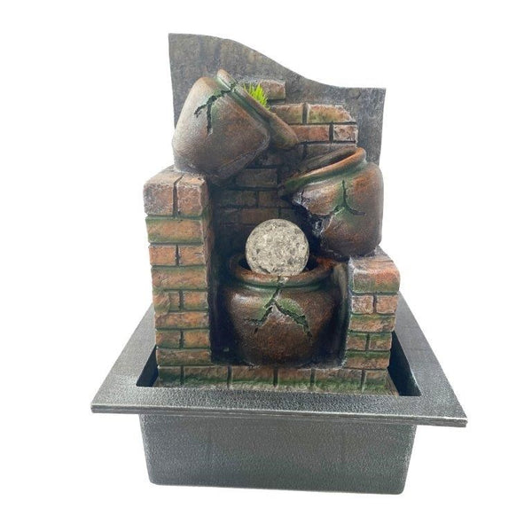Home Decor Waterfall Deco Fountain  25X20X35 cm  (Ctn Box 8 units)