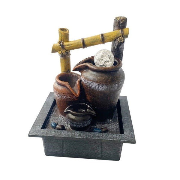 Home Decor Waterfall Deco Fountain  25X20X35 cm  (Ctn Box 8 units)