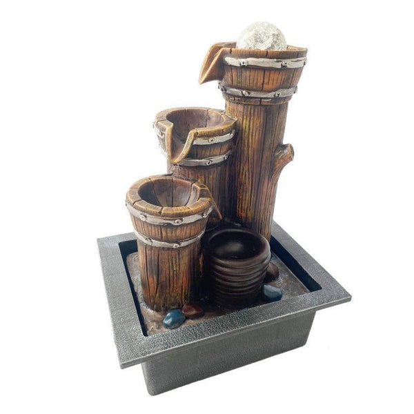 Home Decor Waterfall Deco Fountain  25X20X35 cm  (Ctn Box 8 units)