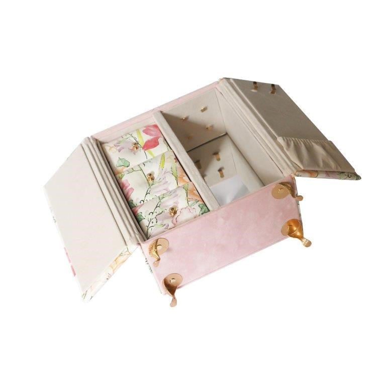 MDF Elegant Design Fashion Jewellery Box for Women 17*9*20 cm (Ctn Box 36 units)