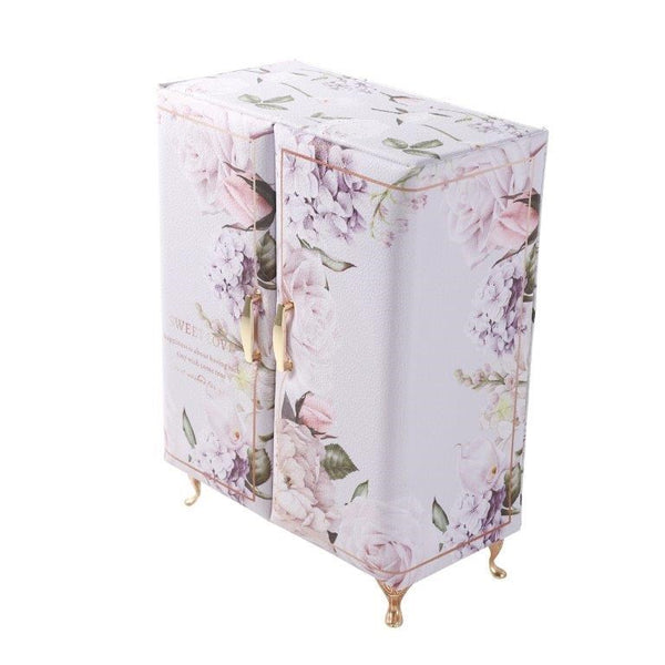 MDF Elegant Design Fashion Jewellery Box for Women 17*9*20 cm (Ctn Box 36 units)