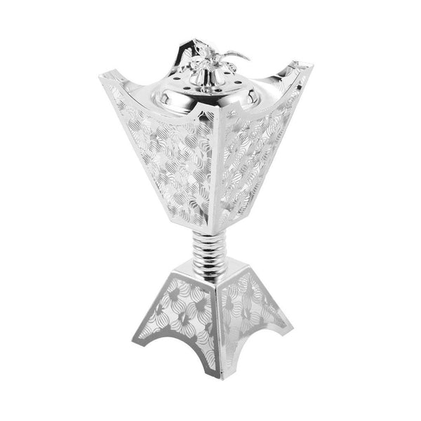 Essential Oil and Incense Burner Diffuser Metal Decor Craft 10*10*21.5 cm (Ctn Box 48 units)