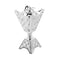 Essential Oil and Incense Burner Diffuser Metal Decor Craft 10*10*21.5 cm (Ctn Box 48 units)