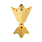 Essential Oil and Incense Burner Diffuser Metal Decor Craft 10*10*21.5 cm (Ctn Box 48 units)