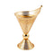 Essential Oil and Incense Burner Diffuser Metal Decor Craft 14*14*26 cm (Ctn Box 24 units)
