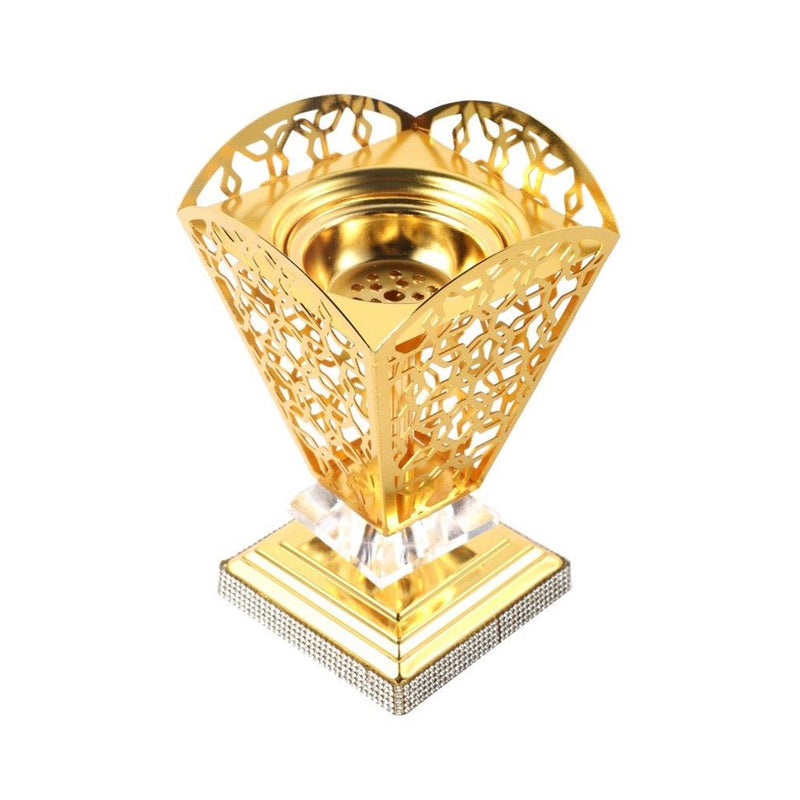 Essential Oil and Incense Burner Diffuser Metal Decor Craft 10*10*22 cm (Ctn Box 60 units)
