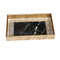 Deco Abstract Design Rectangular MDF Serving Tray Set of 2 Pcs  35*25*4/40*30*4 cm (Ctn Box 8 units)