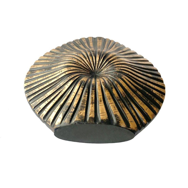 Home Decor Modern Abstract Craft Black Tabletop Ceramic Vase 27.5*8*27 cm (Ctn Box 24 units)
