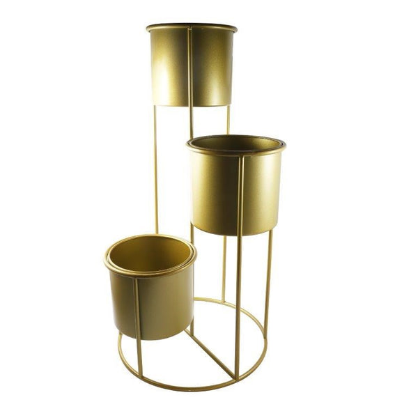Home Decor Gold Metal Corner Plant Stand 40*80 cm (Ctn Box 1 units)