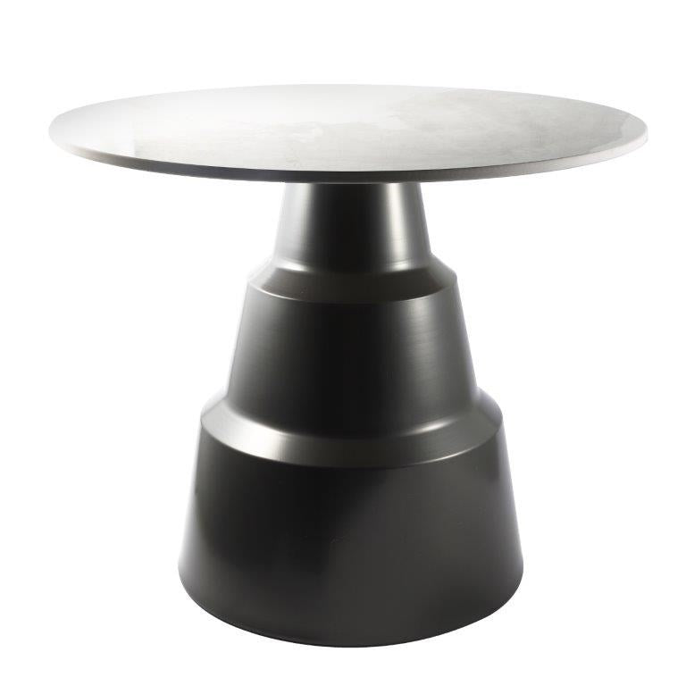 Metal Marbletop Abstract Design Round Centre Table Coffee Table 78*78*40/58*58*50 cm (Ctn Box 1 units)
