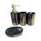 Bathroom Accessories Soap Dispenser Toothbrush Holder Set of 4 Pcs  (Ctn Box 24 units)