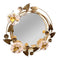 Decorative Abstract Shape Gold Metal Frame Wall Mirror  80*80*6 cm (Ctn Box 1 units)
