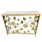Rectangular Gold Metal Accent Console Table Dresser Table 100*35*79 cm (Ctn Box 1 units)
