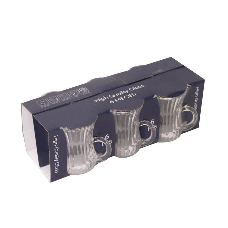 Premium Lead Free Istikani Tea Cup Set of 6 Pcs (Ctn Box 24 units)