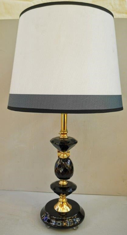 Home Decor Bedside Desktop Table Lamp Metal Base Color Shade  30*55 cm (Ctn Box 16 units)