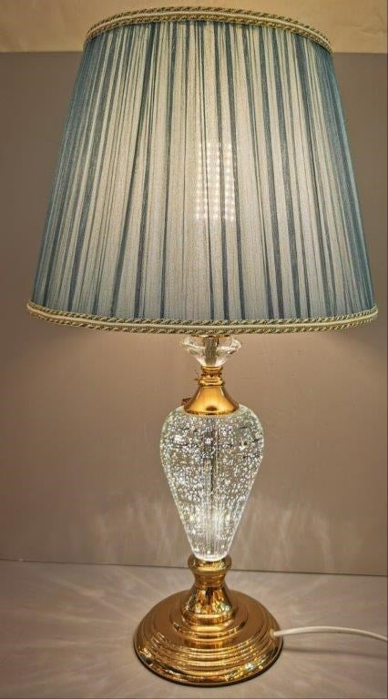 Home Decor Bedside Desktop Table Lamp Metal Base Color Shade  30*55 cm (Ctn Box 16 units)