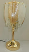 Home Decor Bedside Desktop Table Lamp Metal Base Leaf Shade  45*19 cm (Ctn Box 16 units)