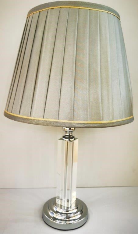 Home Decor Bedside Desktop Table Lamp Metal Base Color Shade  49*30 cm (Ctn Box 20 units)