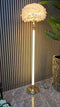 Home Decor Floor Lamp Metal Base Feather Shade 40*163 cm (Ctn Box 2 units)