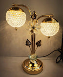 Home Decor Bedside Desktop Table Lamp Metal Base Artistic Shade 30*36 cm (Ctn Box 12 units)