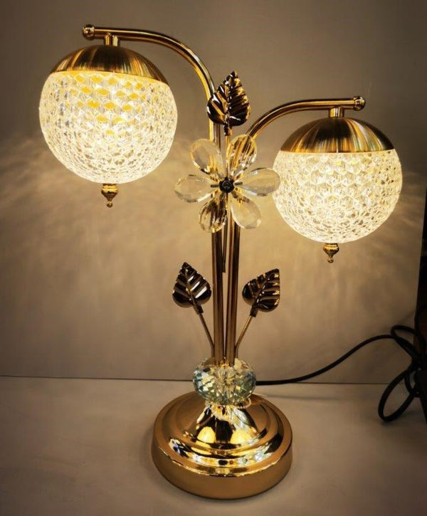 Home Decor Bedside Desktop Table Lamp Metal Base Artistic Shade 30*36 cm (Ctn Box 12 units)