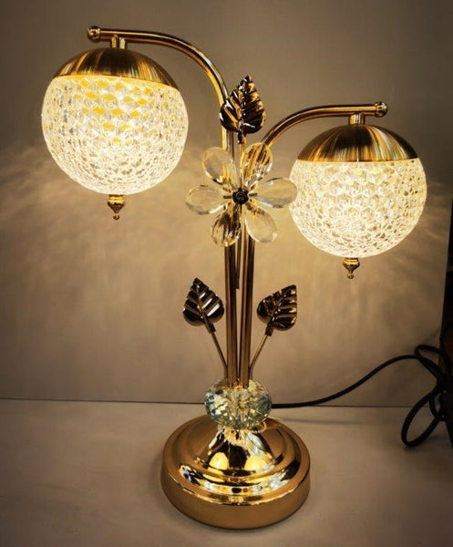 Home Decor Bedside Desktop Table Lamp Metal Base Artistic Shade 30*36 cm (Ctn Box 12 units)