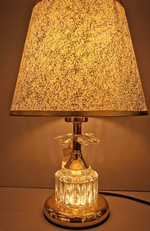 Home Decor Bedside Desktop Table Lamp Metal Base Color Shade  38*25 cm (Ctn Box 24 units)