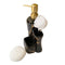 Ceramic Bathroom Accessories Soap Dispenser Pump and Sponge Set 12*9.5*21.5 cm (Ctn Box 24 units)