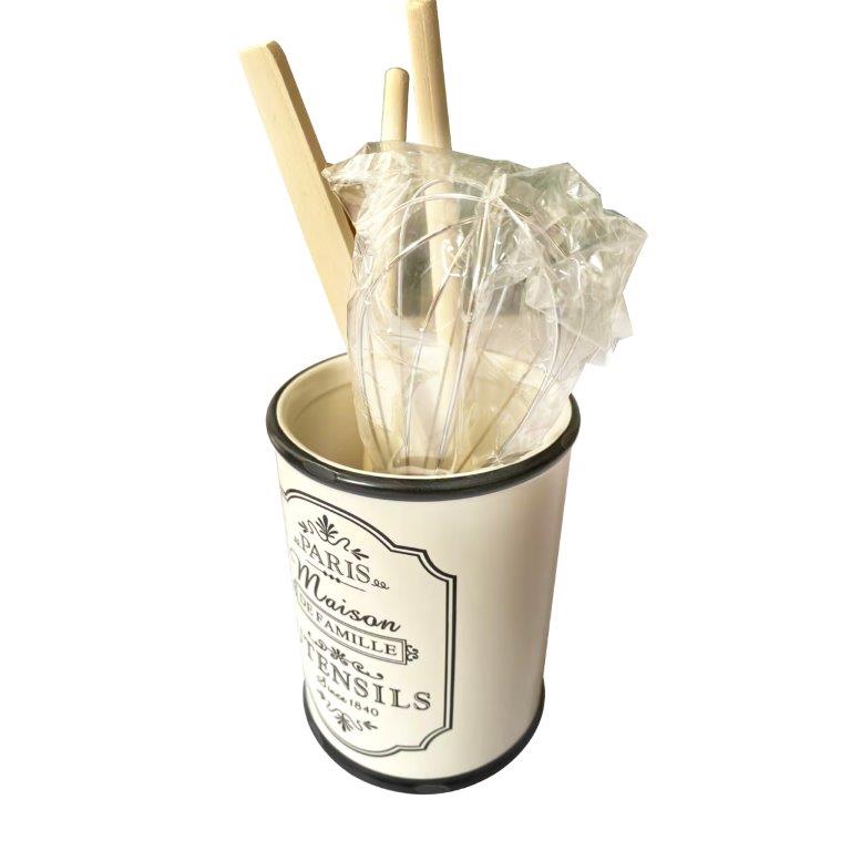 Ceramic Kitchen Utensil Holder Pot 10.5*14 cm (Ctn Box 24 units)