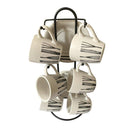 Ceramic Coffee Mug and Bowl Set with Stand 14*12*28.5/100cc/11 cm ** (Ctn Box 12 units)