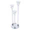 Home Decor Crystal Decor Table Top Candleholder 3 Arms  37 cm (Ctn Box 12 units)