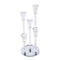 Home Decor Crystal Decor Table Top Candleholder 5 Arms  37 cm (Ctn Box 8 units)