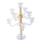 Home Decor Crystal Decor Table Top Candleholder 9 Arms  45 cm (Ctn Box 4 units)