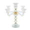 Home Decor Crystal Decor Table Top Candleholder 3 Arms  35 cm (Ctn Box 8 units)