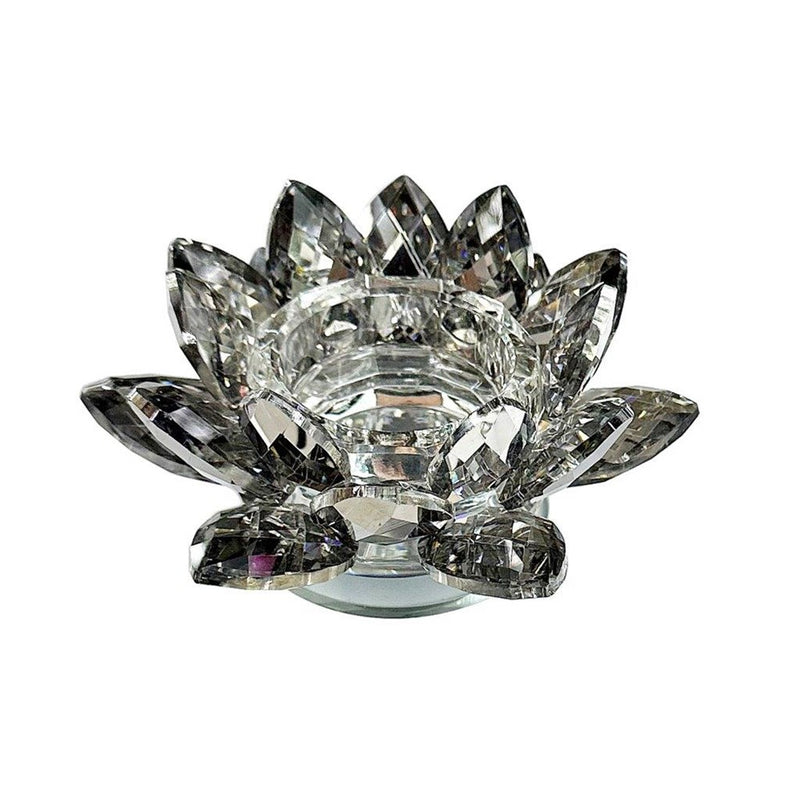 Home Decor Crystal Glass Lotus Flower 10 cm (Ctn Box 48 units)