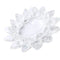 Home Decor Crystal Glass Lotus Flower 14 cm (Ctn Box 48 units)