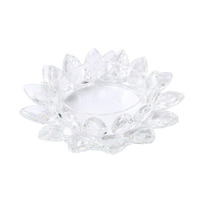 Home Decor Crystal Glass Lotus Flower 16 cm (Ctn Box 36 units)