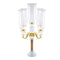 Home Decor Crystal Decor Table Top Candleholder 4 Arms  53*32 cm (Ctn Box 4 units)