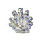 Home Decor Crystal Glass Peacock 11 cm (Ctn Box 36 units)