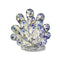 Home Decor Crystal Glass Peacock 14 cm (Ctn Box 24 units)