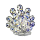 Home Decor Crystal Glass Peacock 18 cm (Ctn Box 12 units)