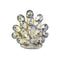 Home Decor Crystal Glass Peacock 18 cm (Ctn Box 12 units)