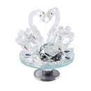 Home Decor Crystal Glass Swan 13.5 cm (Ctn Box 36 units)
