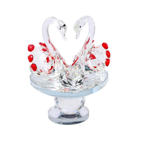Home Decor Crystal Glass Swan 14*11 cm (Ctn Box 24 units)