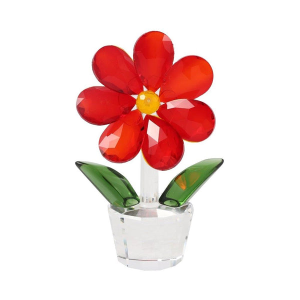 Home Decor Crystal Glass Sunflower 11.5 cm (Ctn Box 60 units)