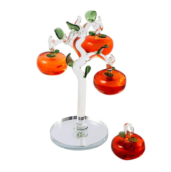 Home Decor Crystal Glass Fruit Tree 17.5 cm (Ctn Box 24 units)