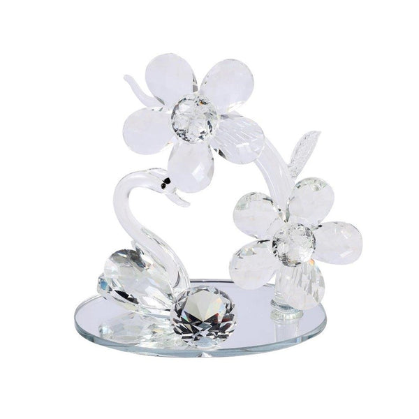 Home Decor Crystal Glass Sunflower 14.5*12.5 cm (Ctn Box 36 units)