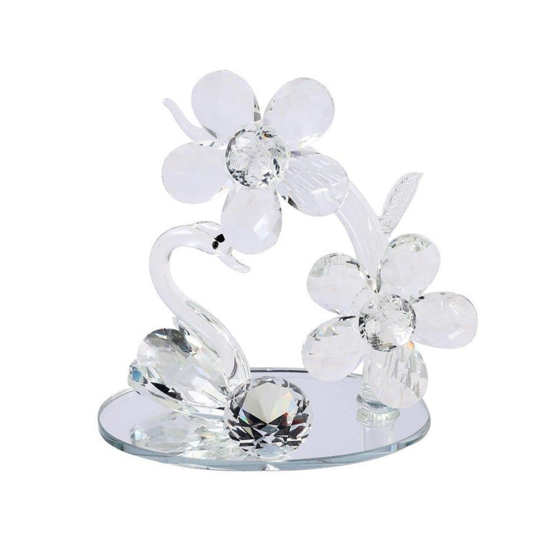 Home Decor Crystal Glass Sunflower 14.5*12.5 cm (Ctn Box 36 units)