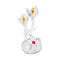 Home Decor Crystal Glass Deco Flower 21 cm (Ctn Box 24 units)