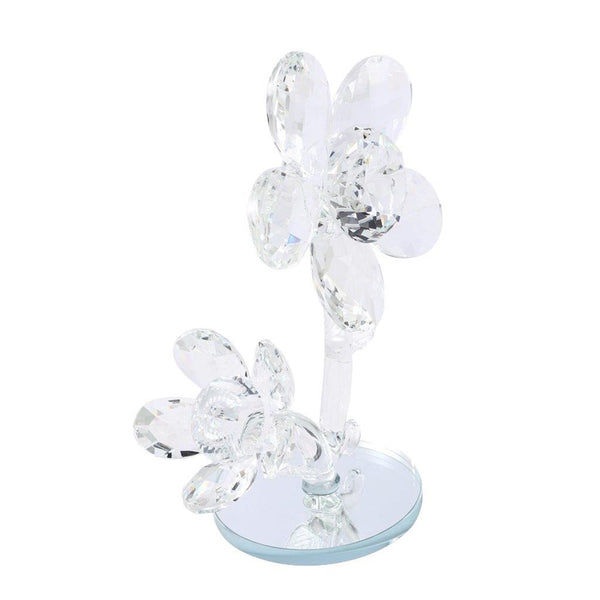 Home Decor Crystal Glass Sunflower 19 cm (Ctn Box 24 units)